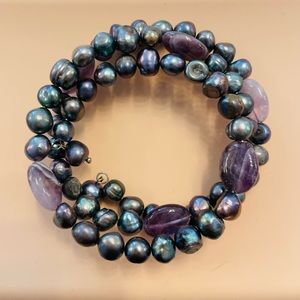 Pearl Wrap Around Bracelet